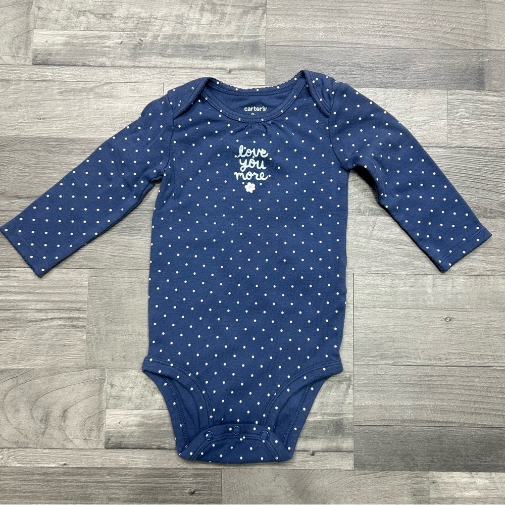 Carter's Long Sleeve and Short Sleeve Bodysuits 6-9M - Picture 2 of 13